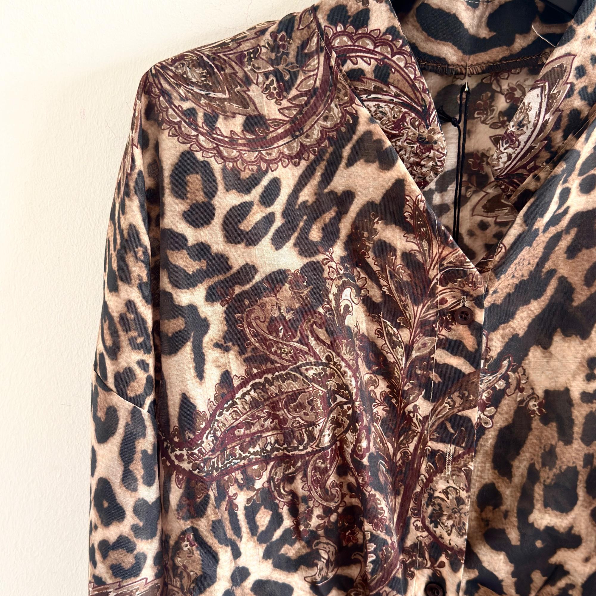 Leichte Leo-Paisley Bluse 🤎, Bild 2
