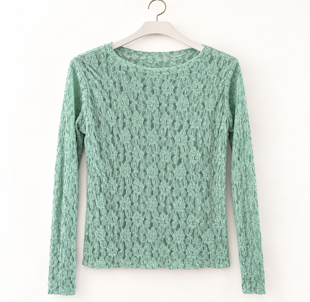 Elegantes Spitzenshirt Tea, Bild 4