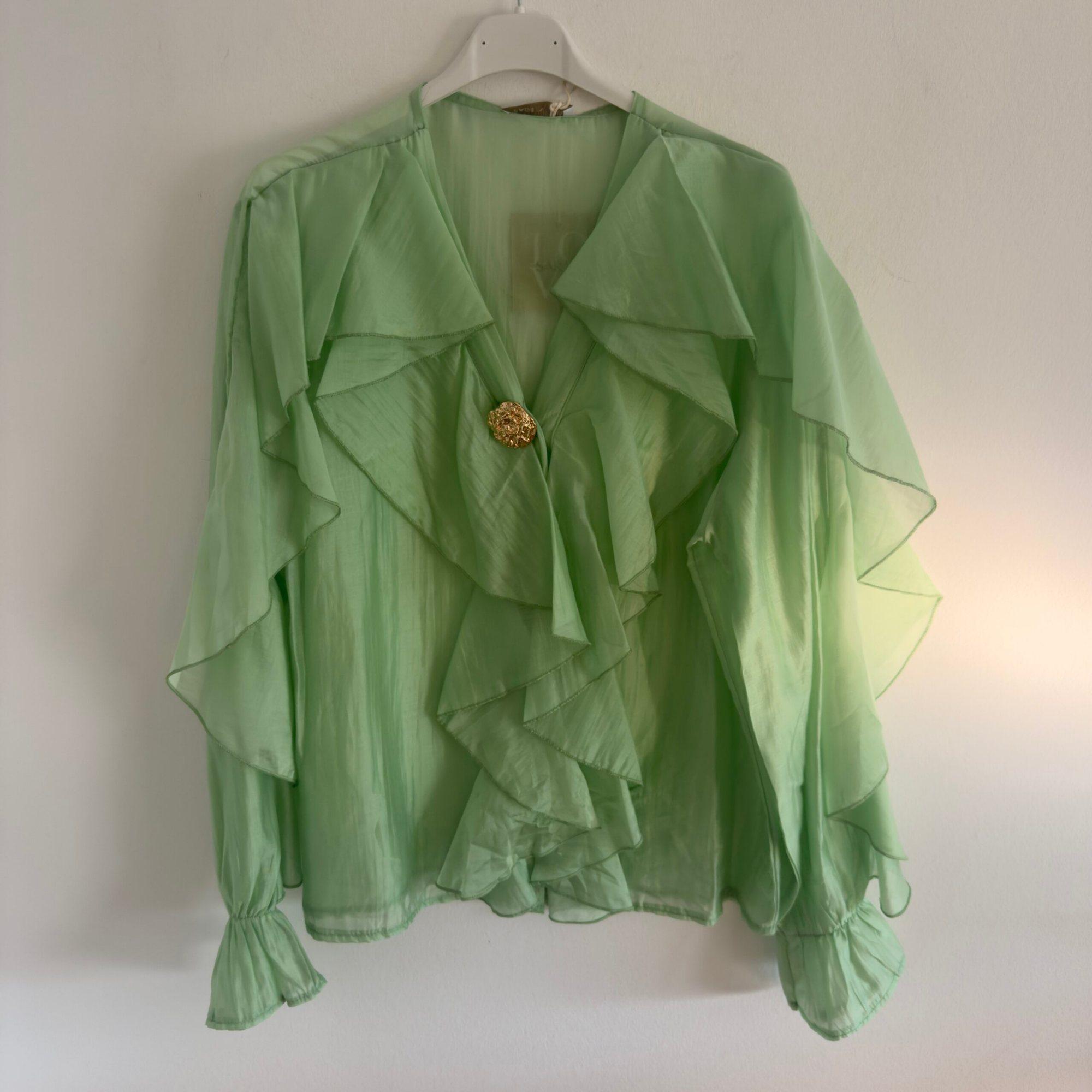 Chiffonbluse mit Volant, Produktbild 2