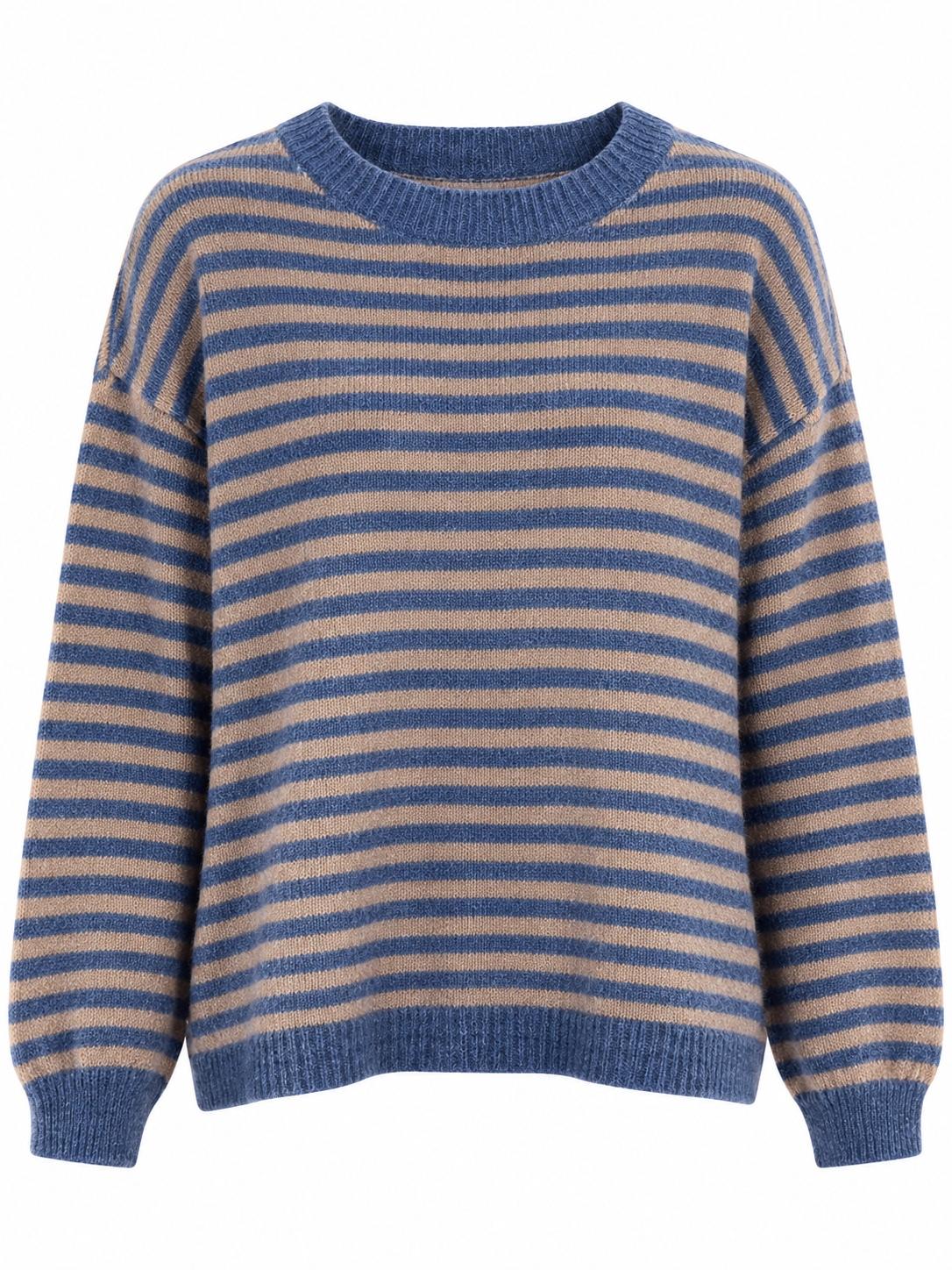 Pullover Stripe Blue, Bild 1